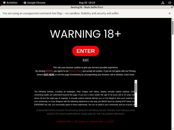 Account For Sexting18.com