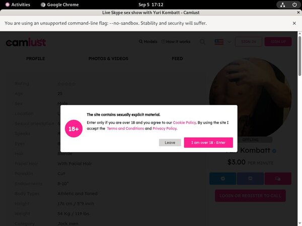 Account For Yuri Kombatt