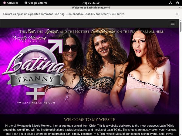 Account On Latinatranny.com