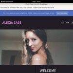 Alexiacage.modelcentro.com For Free
