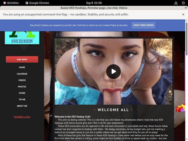 Aussie XXX HookUps Join Discount