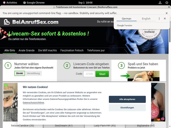 Bei Anruf Sex Discount Trial