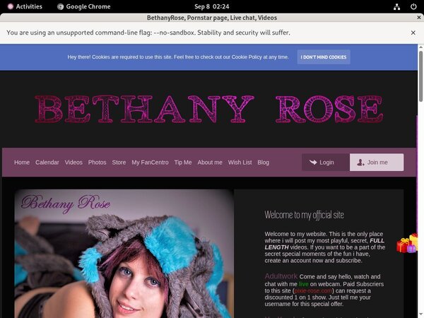 BethanyRose Parola D'ordine