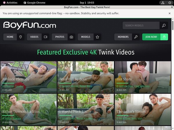 Boyfun With Master Card