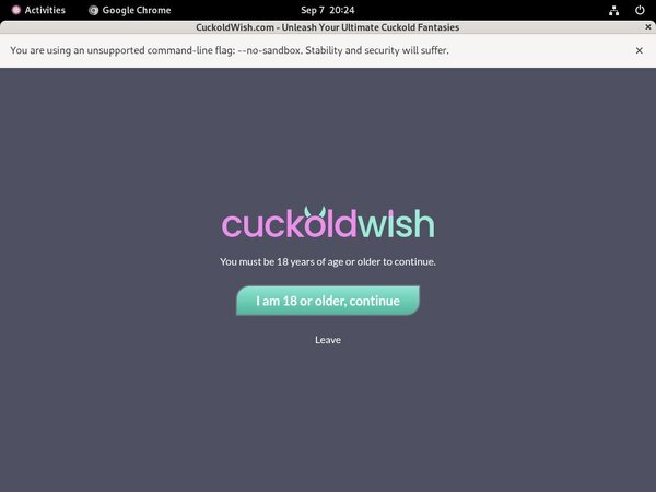 Cuckoldwish Without CC