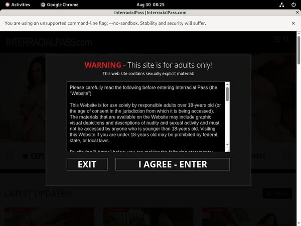 Daily Interracialpass.com Accounts