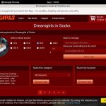 Dreamgirls In Socks Sign Up Page