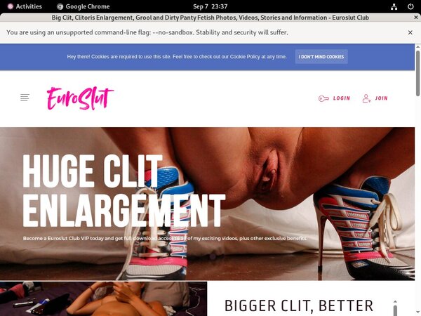 Euroslut.club Using Discount