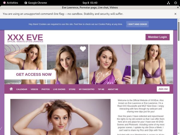 Eve-lawrence.com Bondage