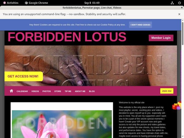 Forbiddenlotus Com Logins