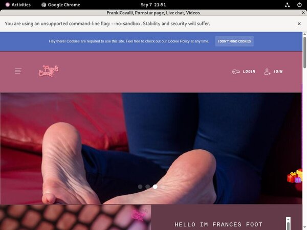 FrankiCavalli Porn Discounts