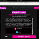 Free Accounts Chloekreams.com