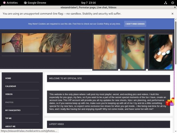 Free Accounts On Elexandrialee1