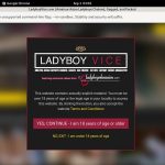 Free Ladyboyvice User