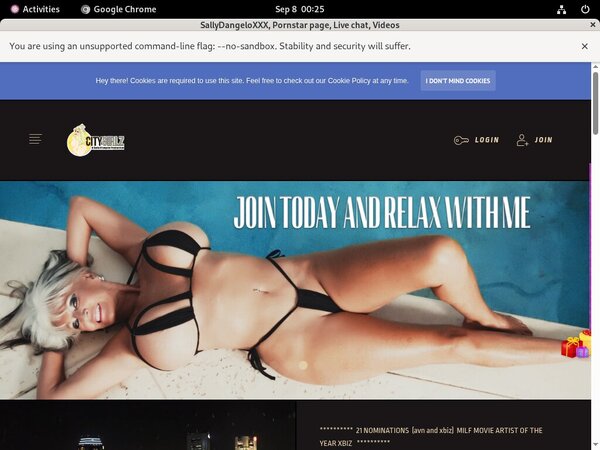 Get SallyDangeloXXX Membership Discount