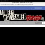 Is Theaudreyhollander.com Real?