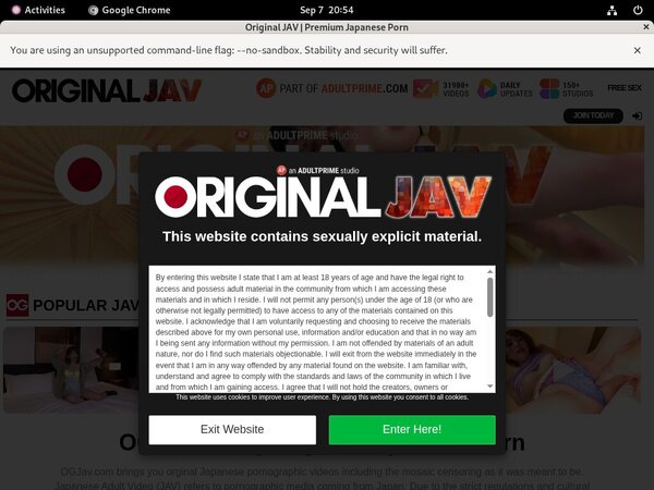 JAV Original Account