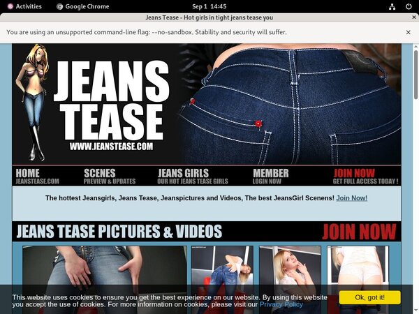 Jeanstease.com Wnu.com Page