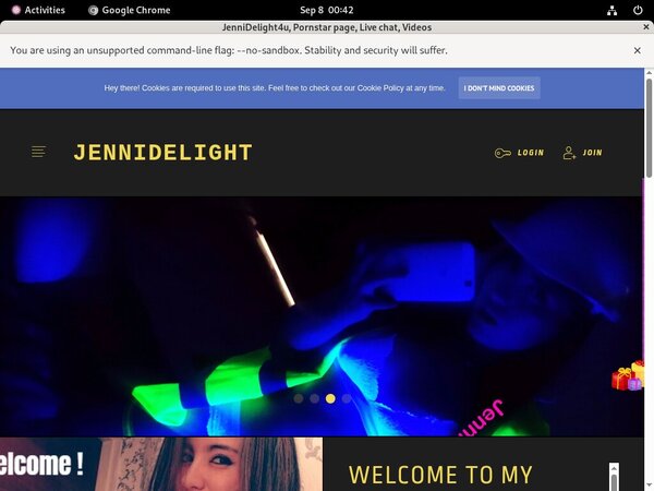 JenniDelight4u Sign Up Page