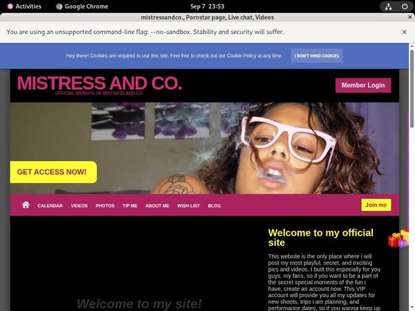 Joining Mistressandco.