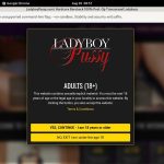 Ladyboypussy ??