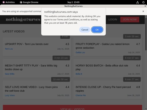 Login For Nothingbutcurves.com