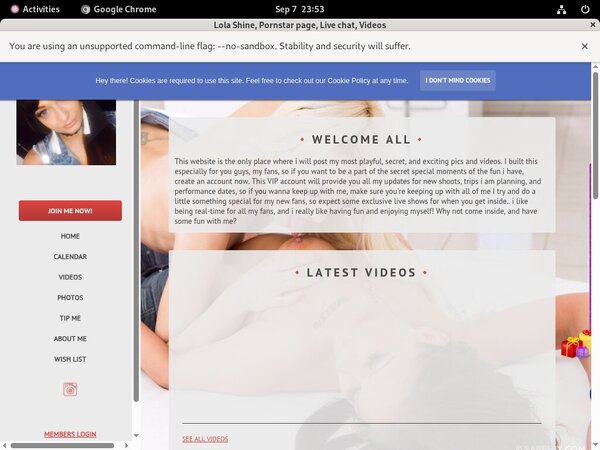 Lola Shine Free Trial Account