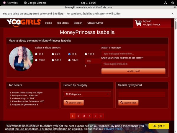 Moneyprincess Isabell Porn Pics