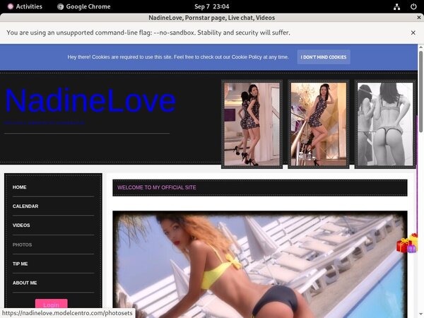 NadineLove Stolen Password