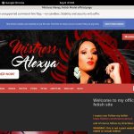 New Mistress Alexya Discount Code New Mistress Alexya Discount Code