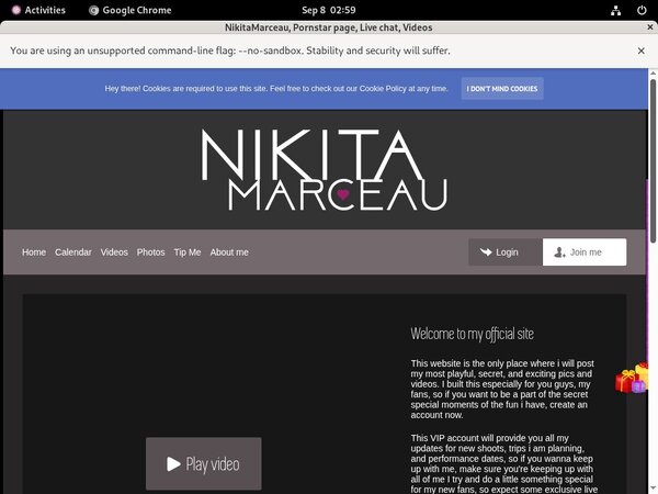 NikitaMarceau Anal