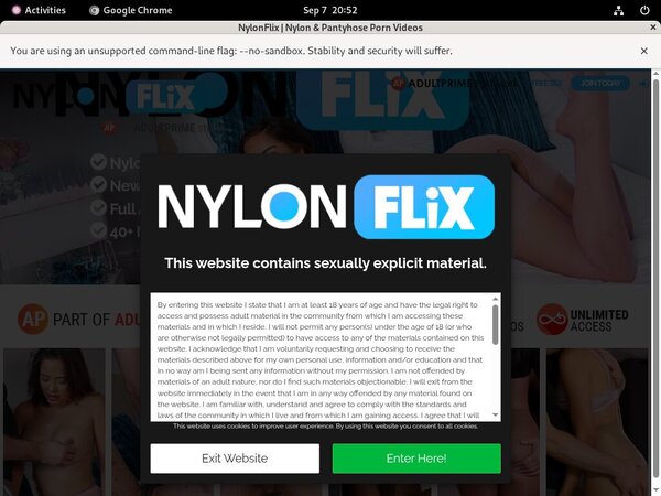 Passwords For Nylon Flix