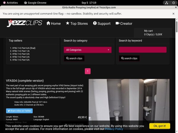 Premium Accounts Free Yezzclips.com