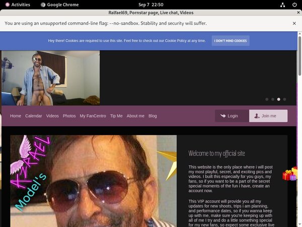 Ralfael69 Discount Signup