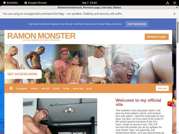 Ramonmonstercock Men