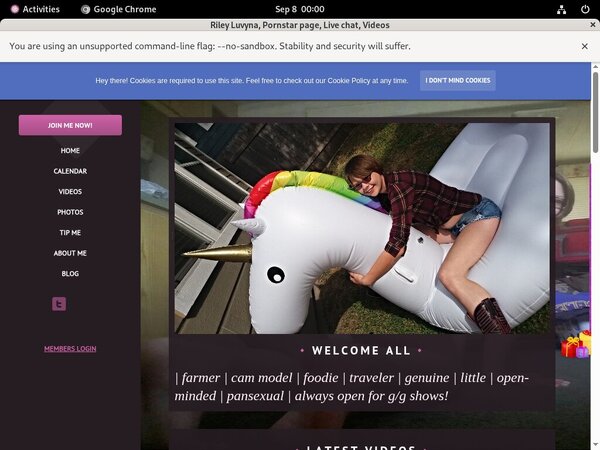 Riley Luvyna Paysite Passwords