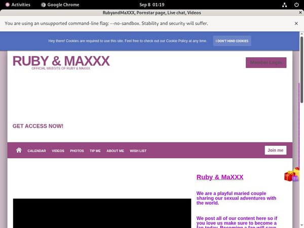 RubyandMaXXX Free Trial Member