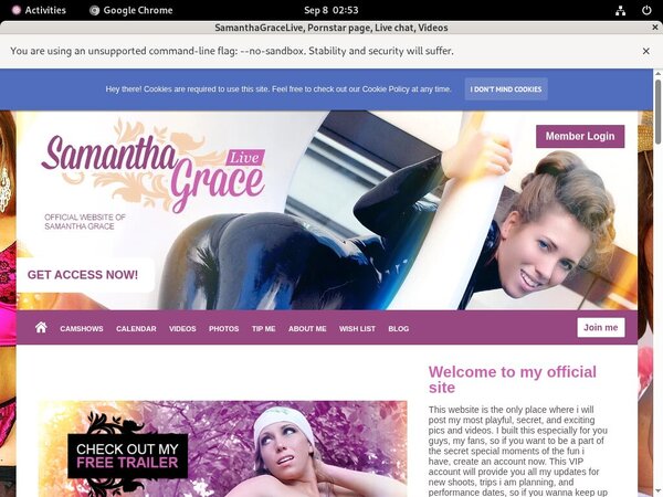 SamanthaGraceLive ??? SamanthaGraceLive ???