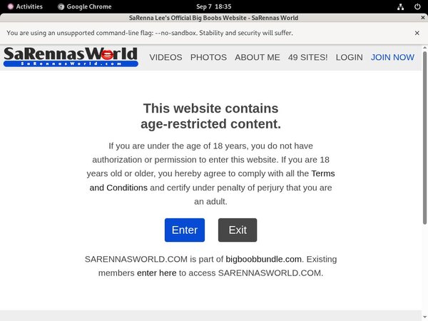 Sarennasworld Free Passes