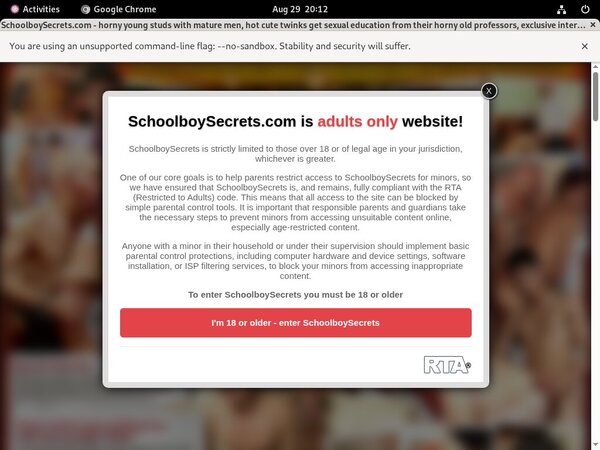 Schoolboysecrets Discount Tour