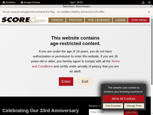 Score Classics Daily Pass