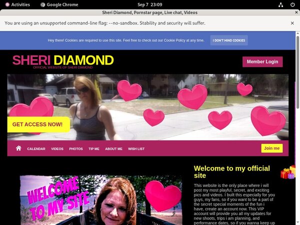 Sheri.modelcentro.com Com Paypal