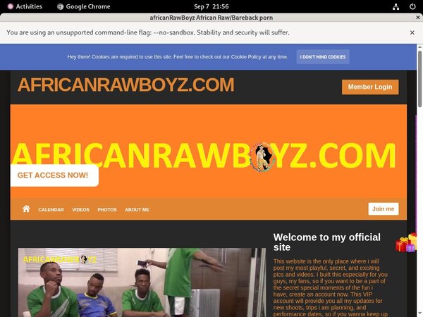 Special Africanrawboyz.com Trial