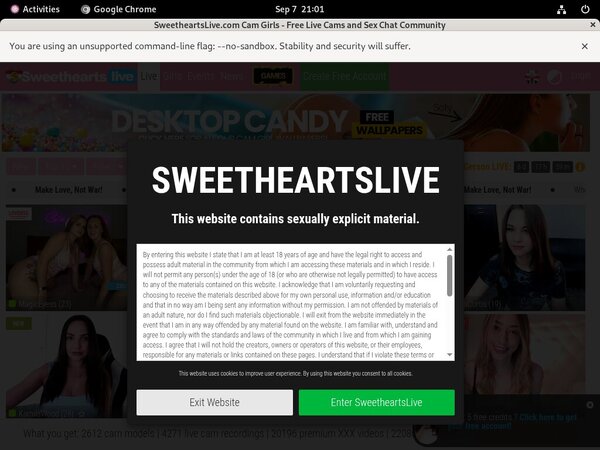 Sweethearts Live Paysites Reviews