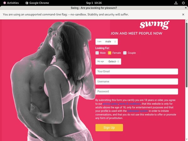 Swing.net Trial Membership Offer