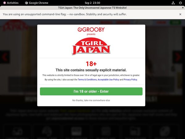 TGirl Japan Discount Urls