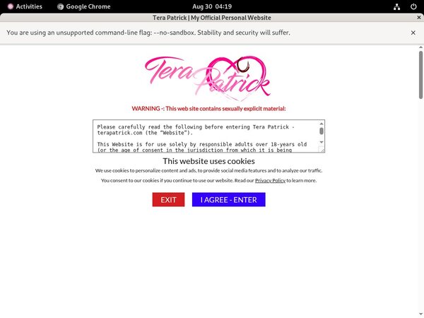 Terapatrick.com Form