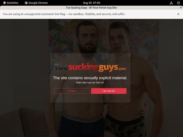 Toesuckingguys.com Premium Discount Toesuckingguys.com Premium Discount