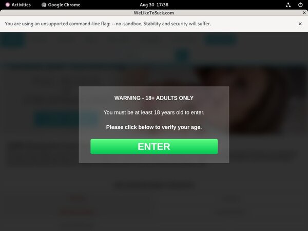 Weliketosuck.com Account For Free