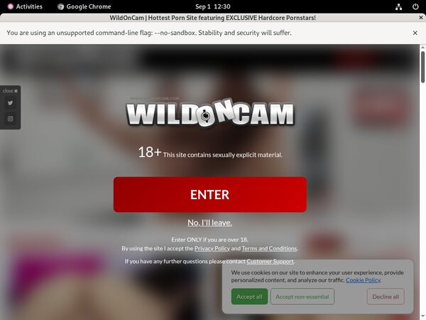 Wild On Cam Free Trial Memberships